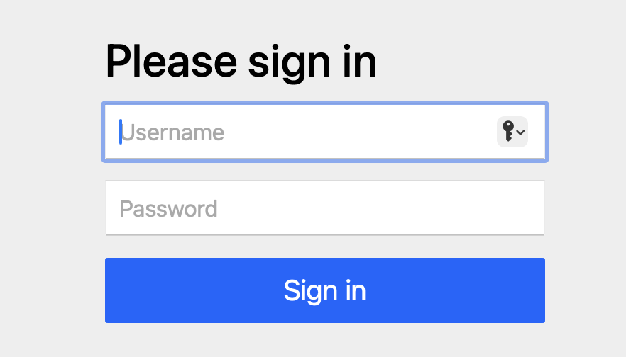 login