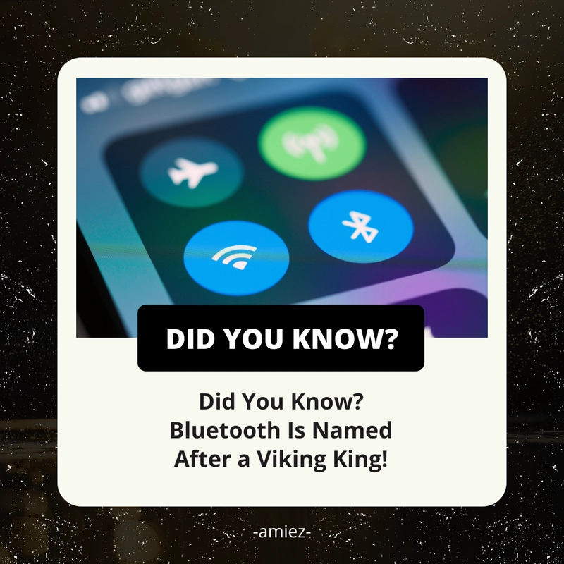 Did You Know? Bluetooth Is Named After a Viking King!