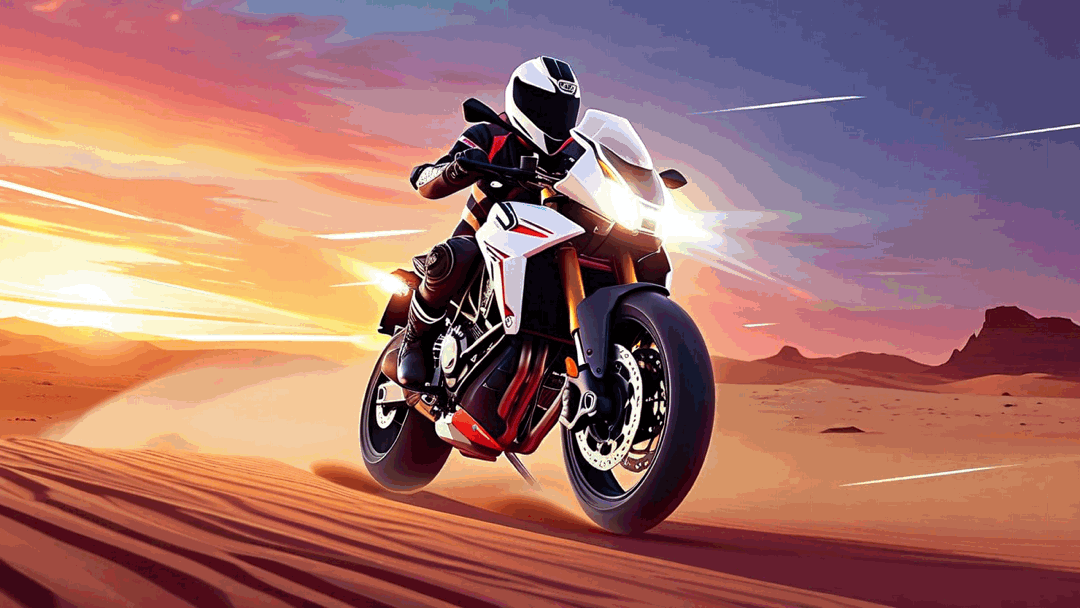 Desert Motorcycle Adventure