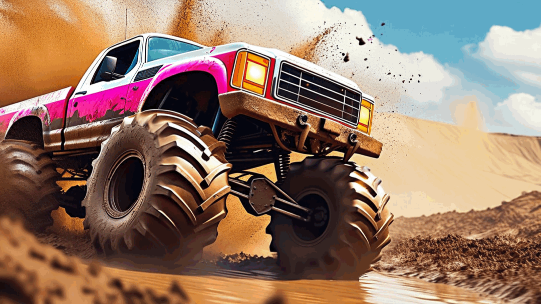 Mud Monster Truck Adventure