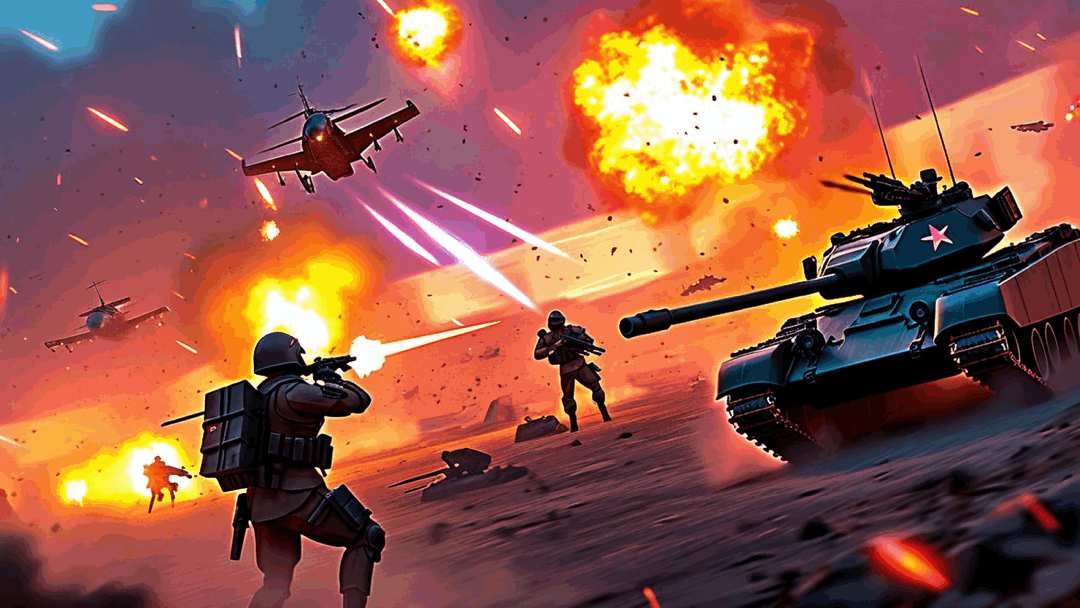 RTS Battle: Strategy in Action