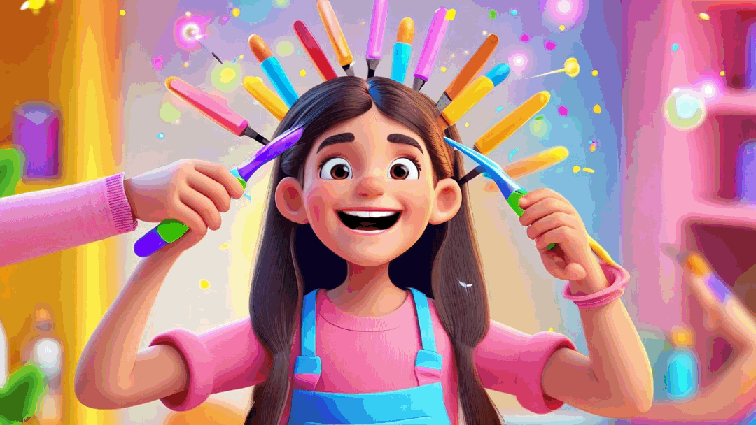 Hair Magic: A Girl's New Haircut