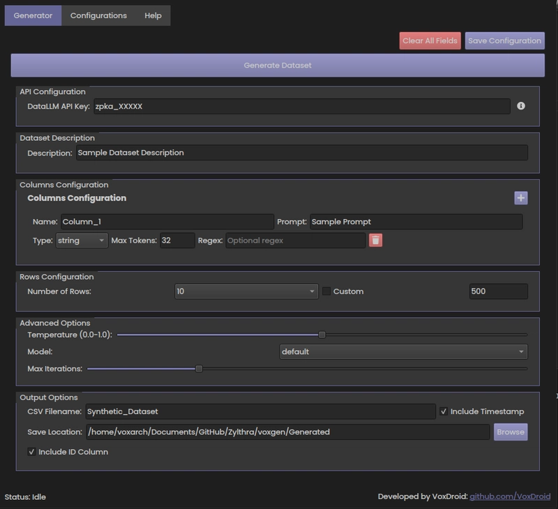A Tool I Built for Synthetic Datasets