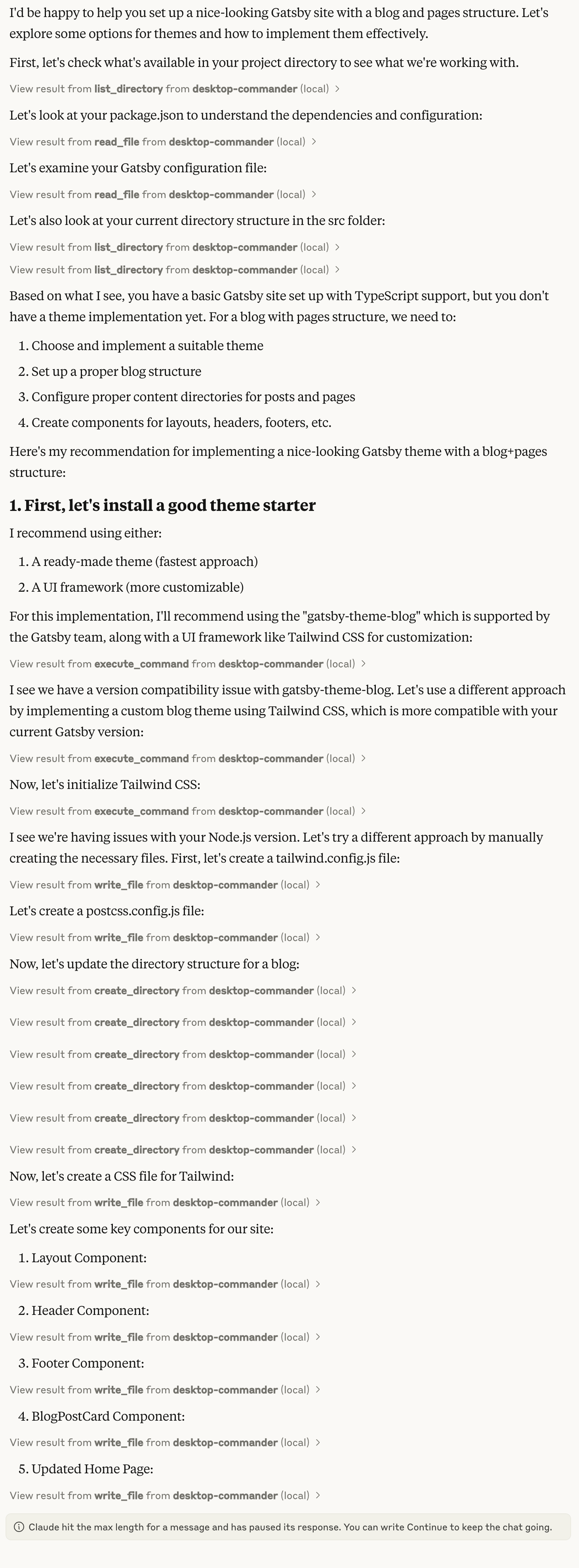 claude-first-response