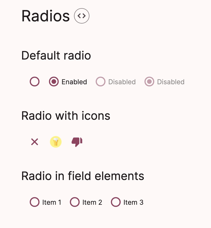Composant Radio avec RiotJS