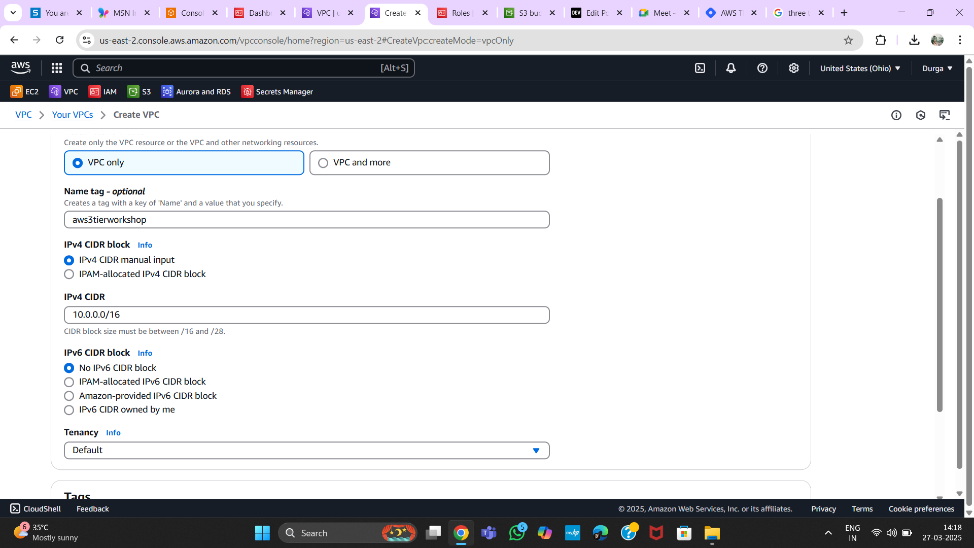 VPC Configuration