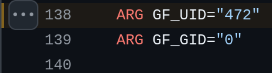 image of Grafana's docker files