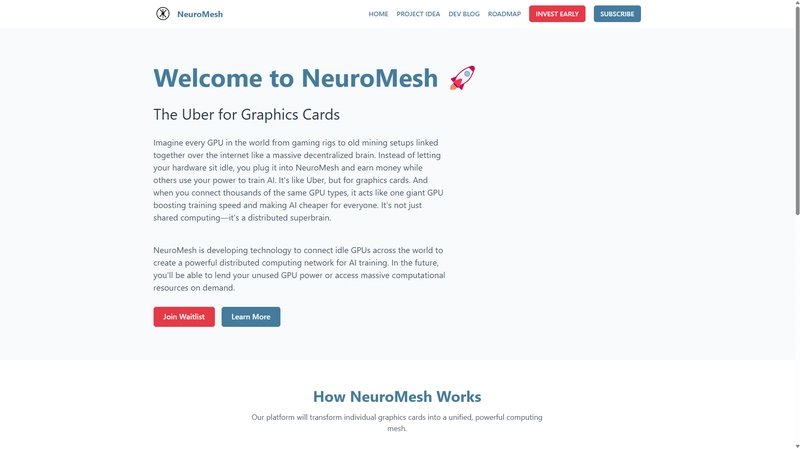 🧠 The Mesh is Coming: How We’re Building the Future of AI from the Ground Up