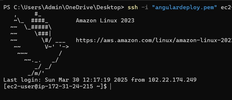 Steps to Deploy Angular Application on EC2