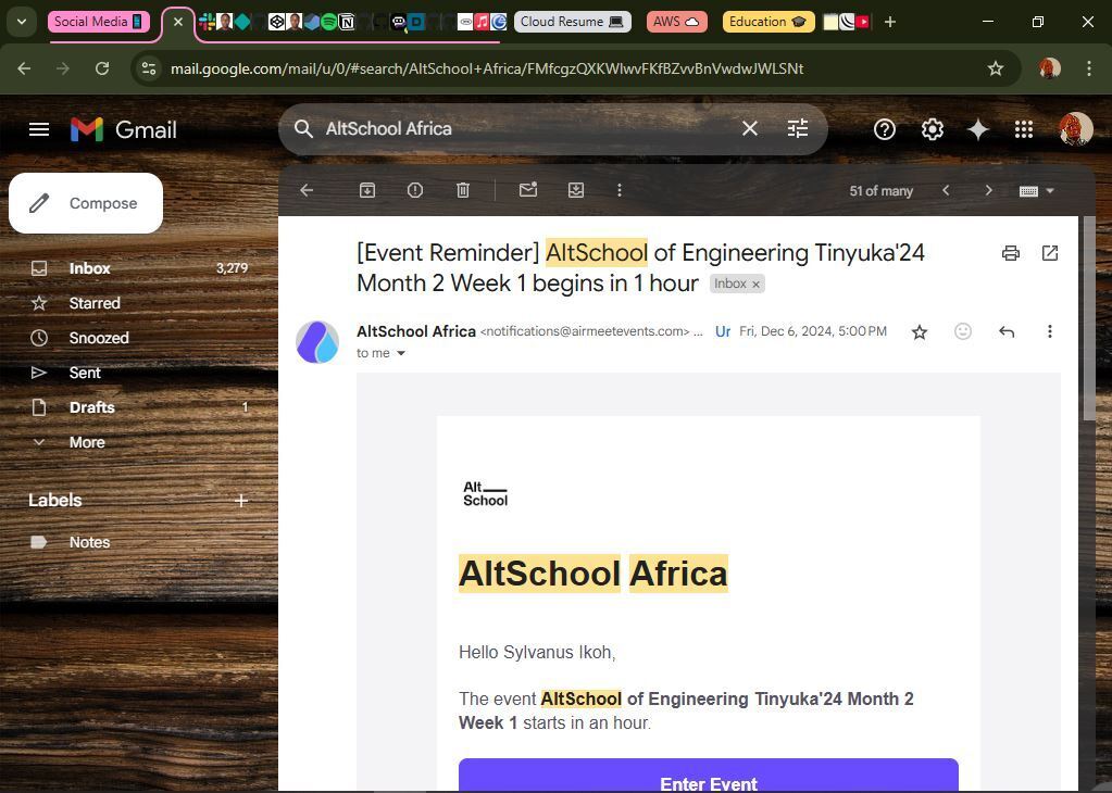 Image of AltSchool Class mail
