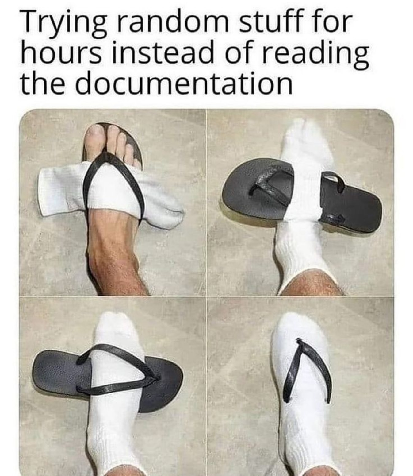 read documentation