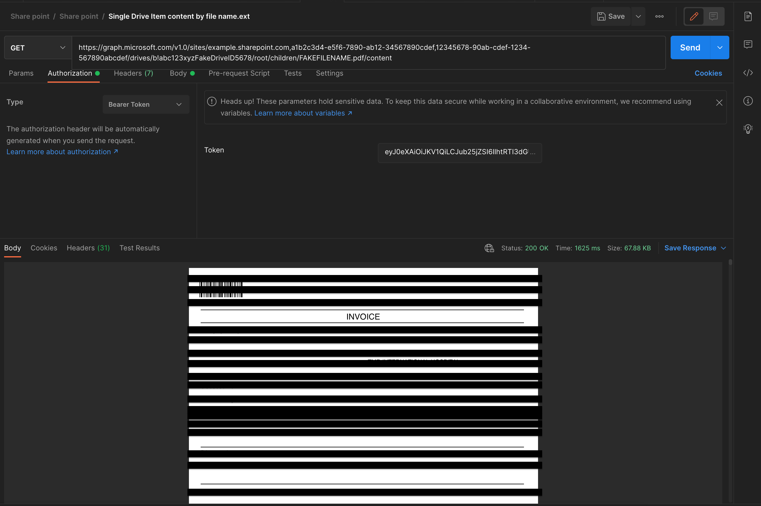 Fetch file by name