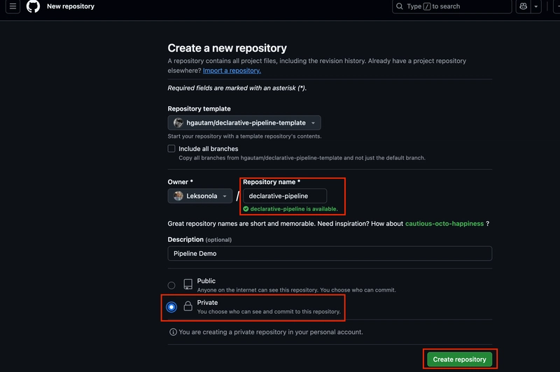 How to create a Jenkins Pipeline job