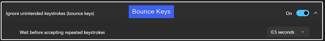 Bounce Keys
