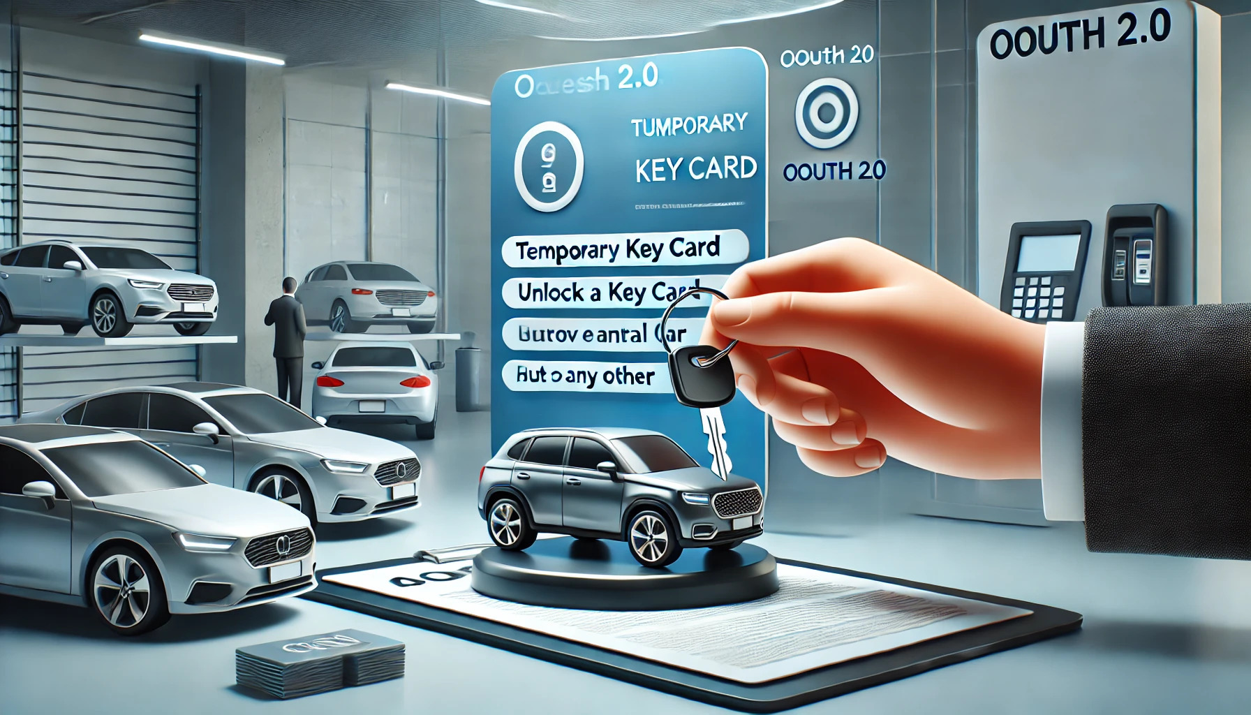 OAuth 2.0, Rental car analogy