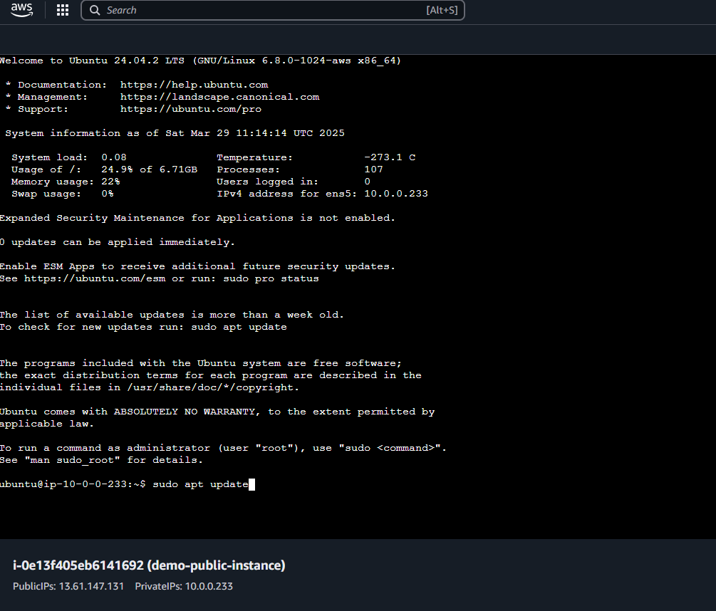 Success Instance Connection