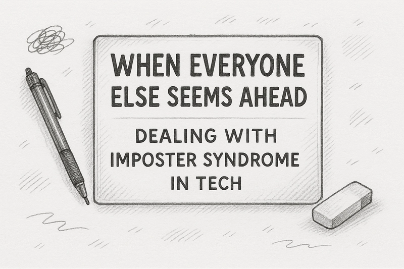 When Everyone Else Seems Ahead: Dealing with Imposter Syndrome in Tech