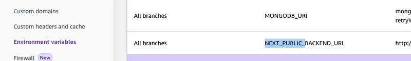 Next.js Deployment to AWS Amplify: Environment Variable Issue & Fix