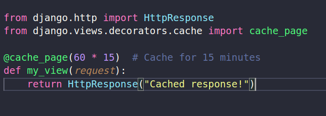 cache page