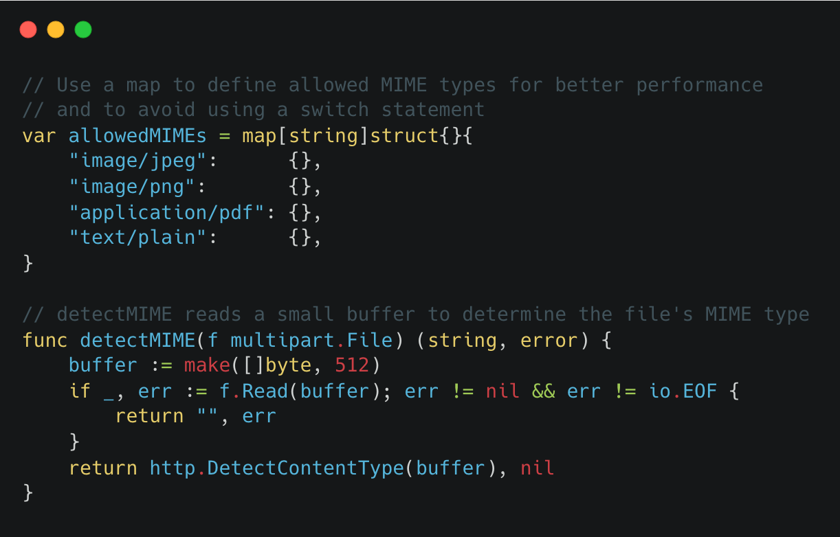 Improve Mime Detector