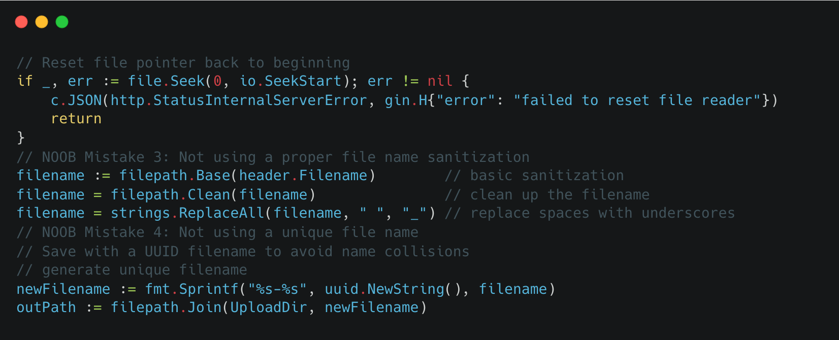 Unique File Names