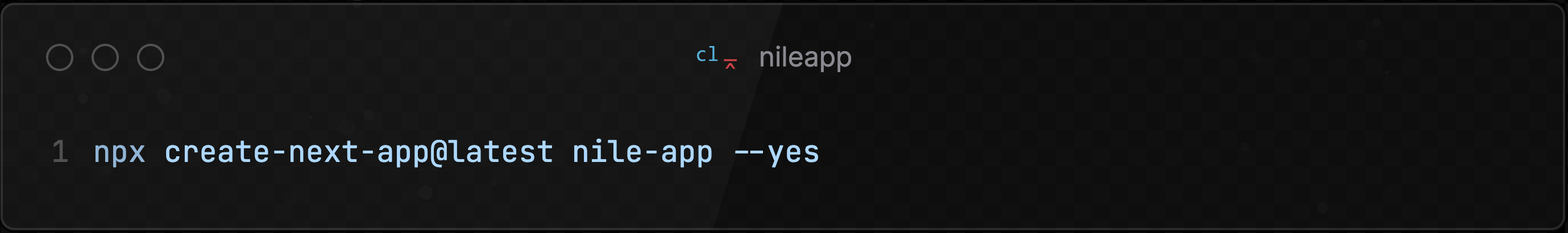 Create Next App