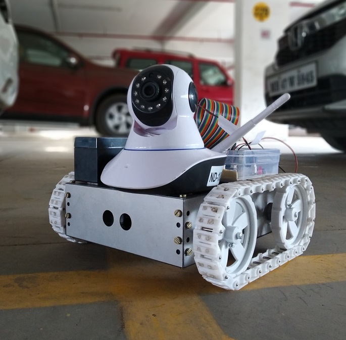 Surveillance Robot Raspberry Pi Project