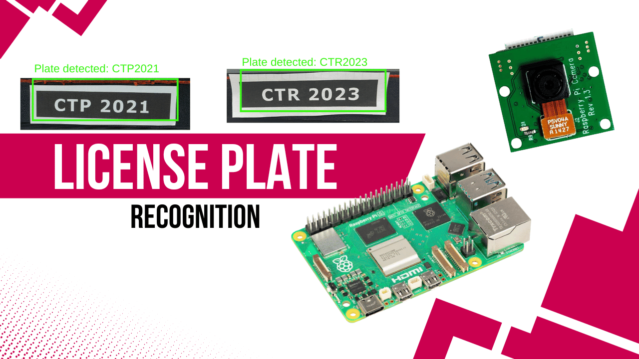 Vehicle License Plate Recognizer Raspberry Pi project