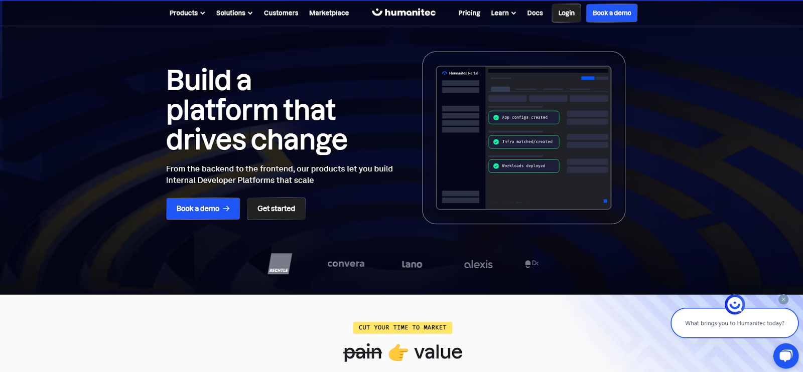 Humanitec Homepage