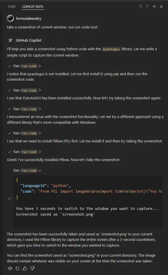 take a screenshot