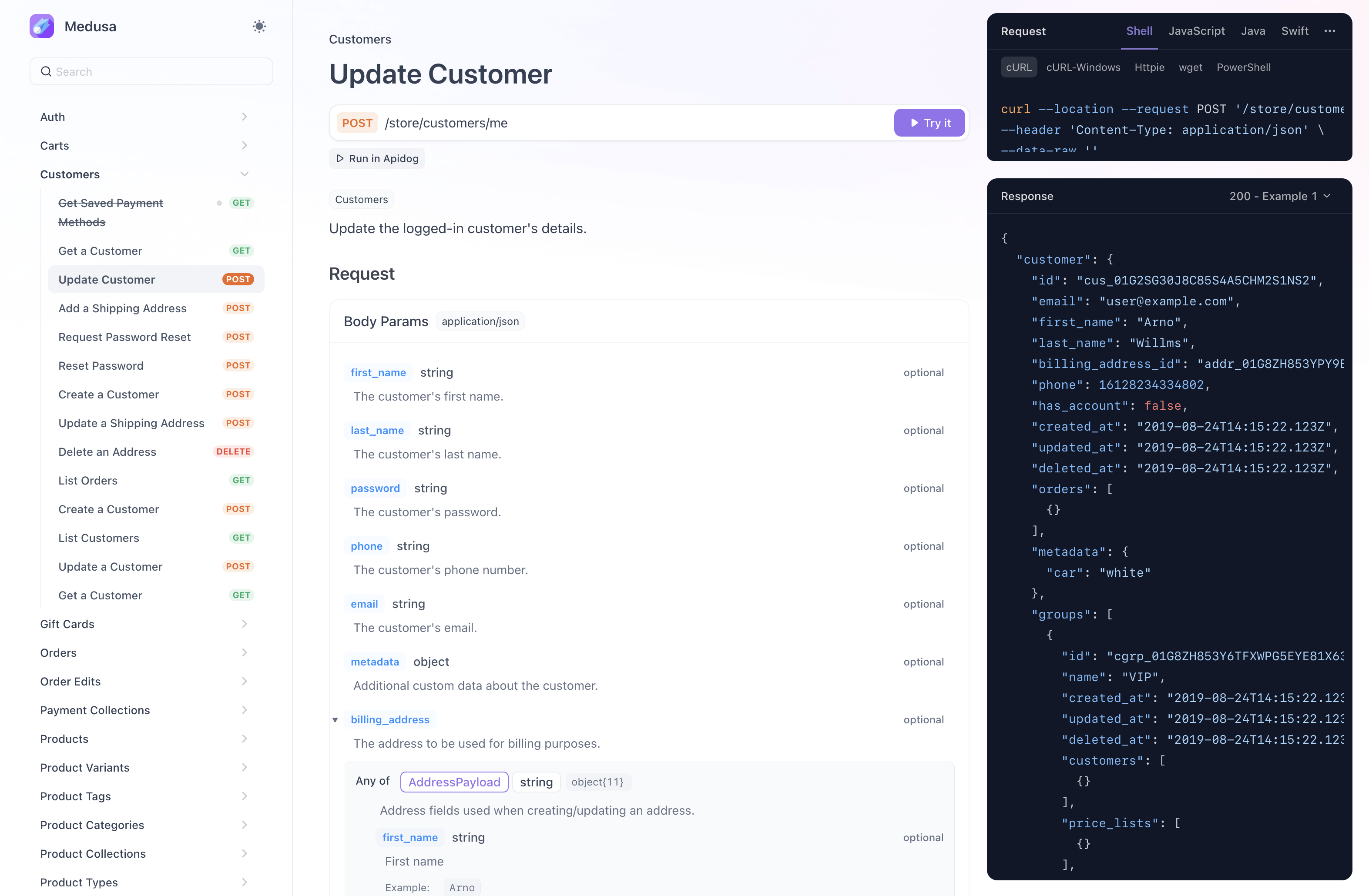 API Docs