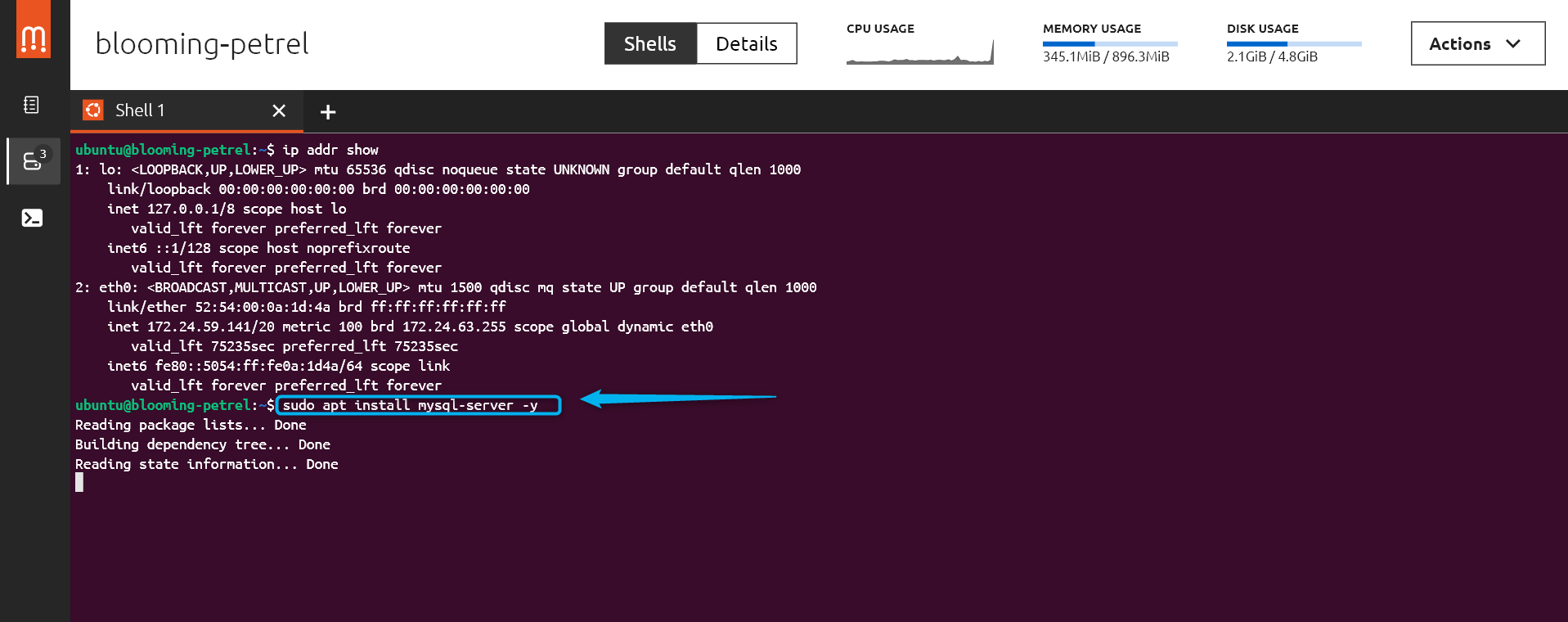 SQL Installation