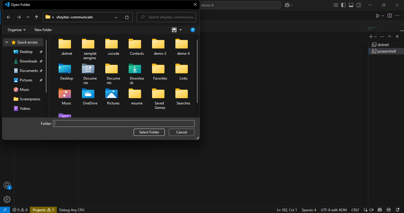 folder