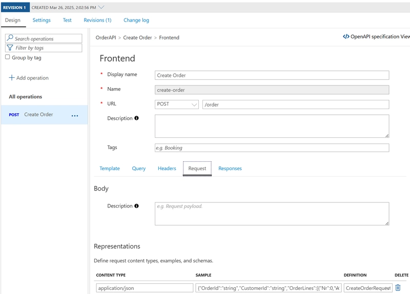 Putting Azure APIM in front of your Service Bus queue