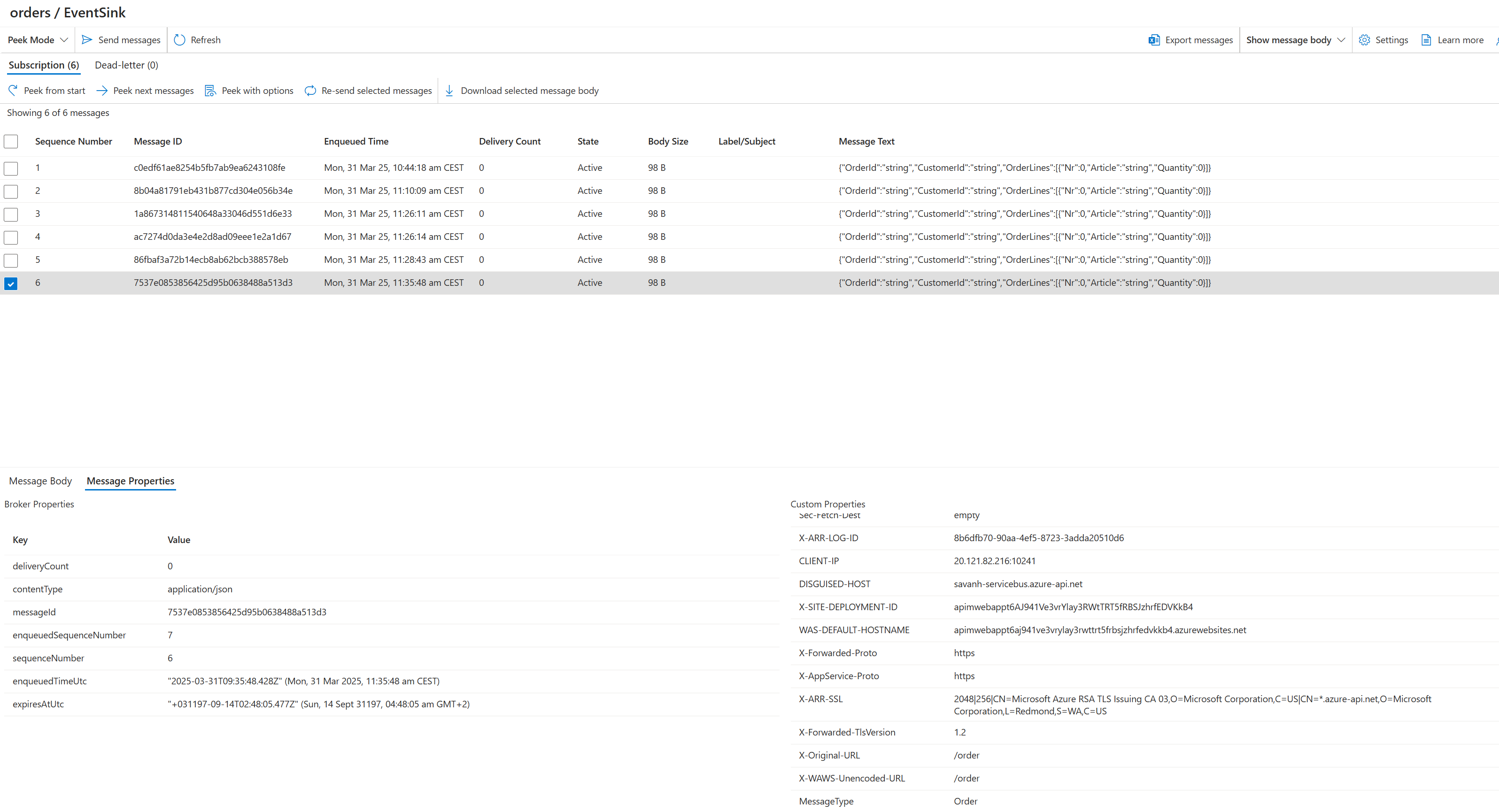 Servicebus Explorer