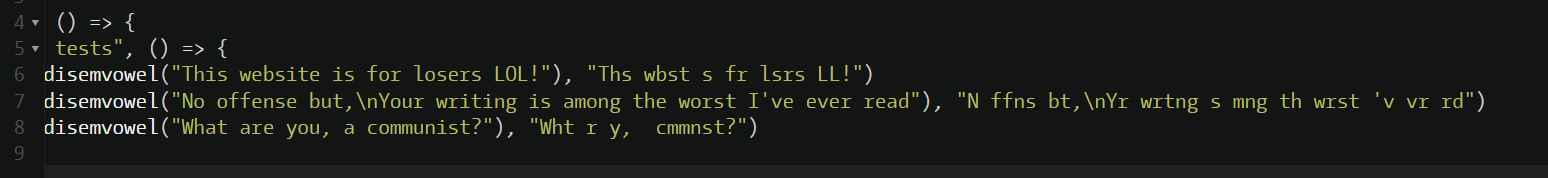 Tests