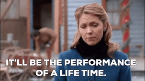 Performance of a lifetime