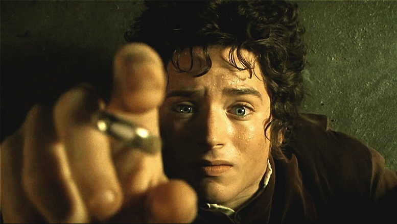 Frodon and the ring