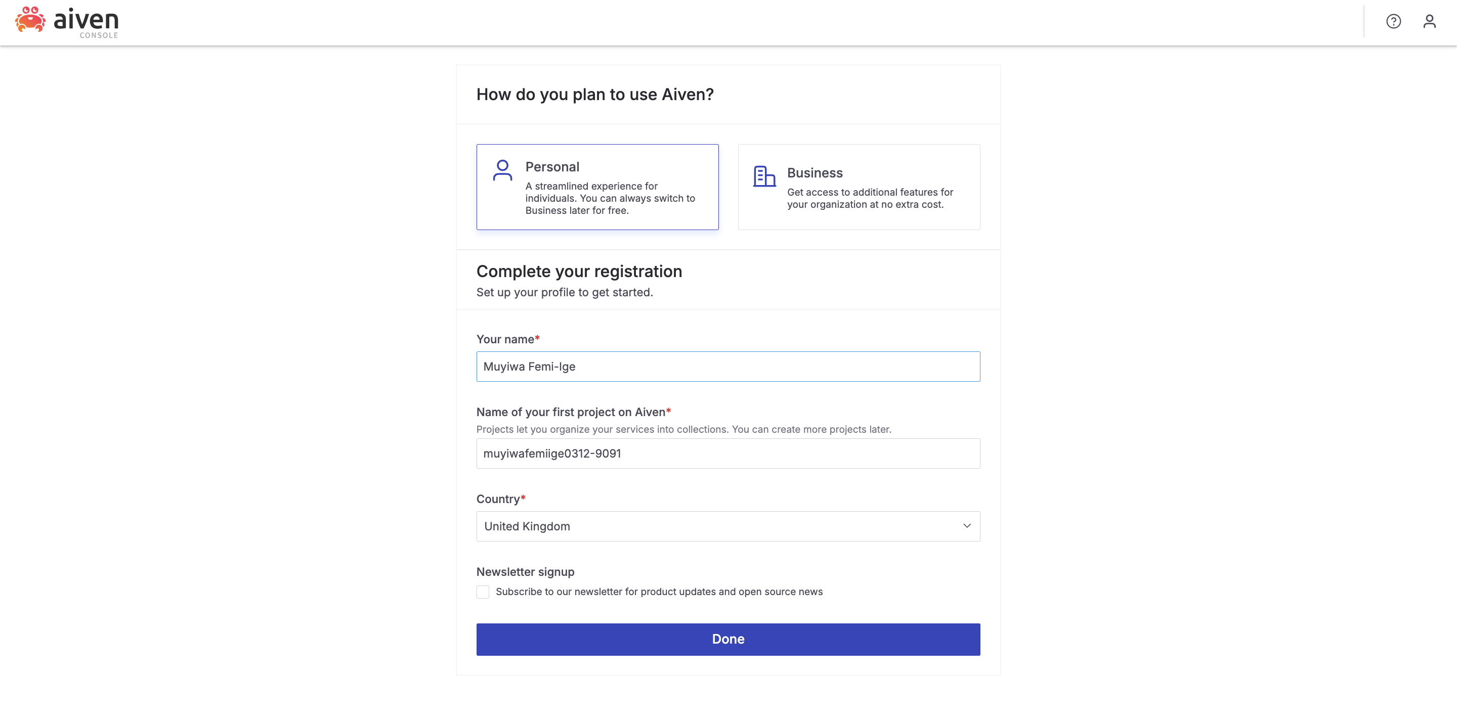 onboarding