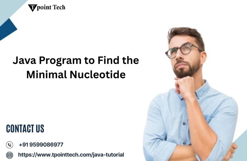 Java Program to Identify the Minimal Nucleotide in a DNA Sequence Range