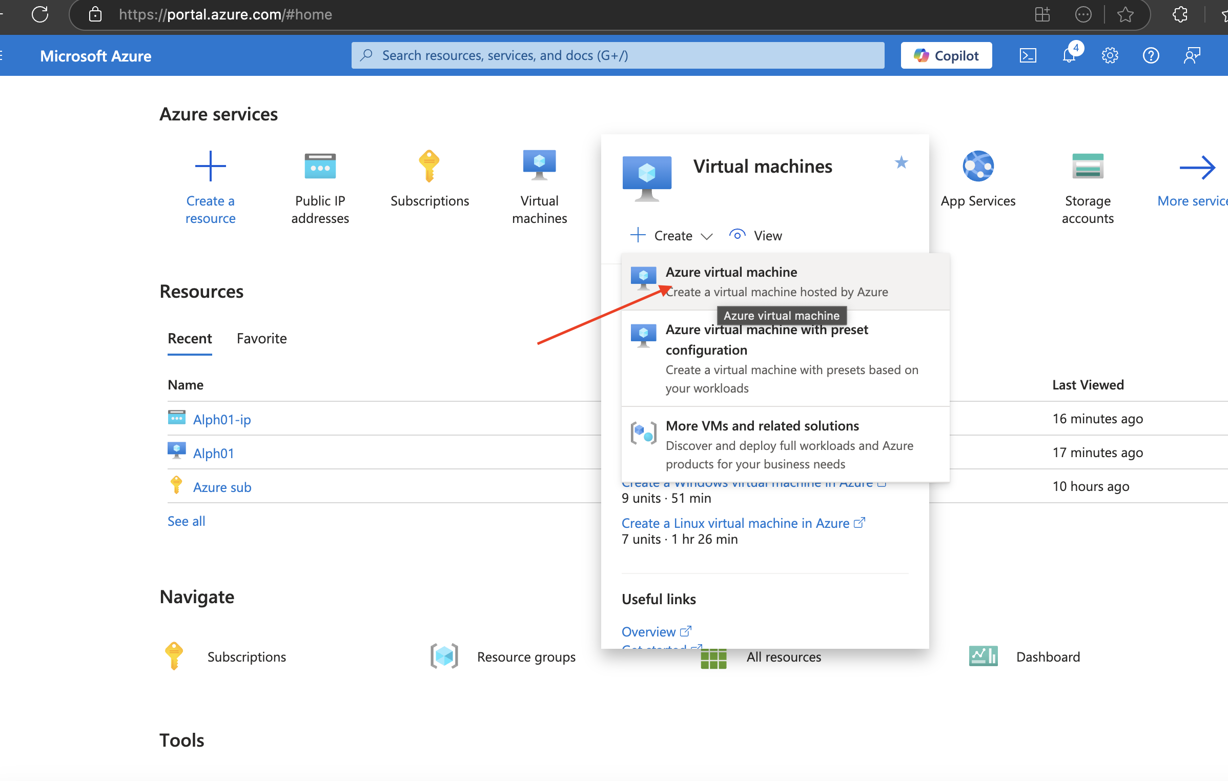 Azure login 2