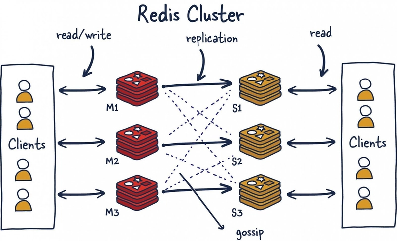 Setup a Redis Cluster with using Redis Stack
