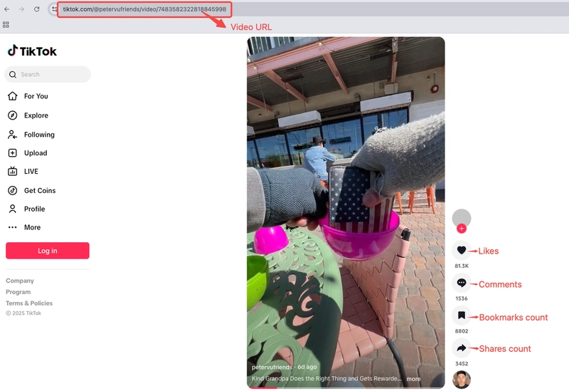 How to Scrape TikTok to Obtain Video Information?
