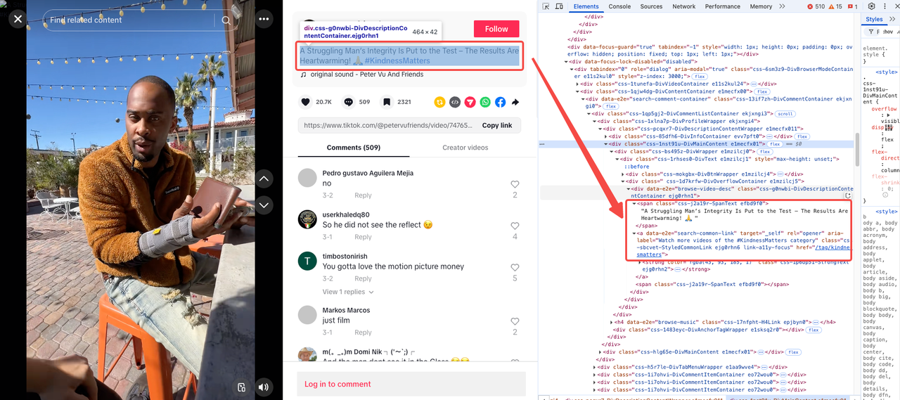 Video Description & Tags