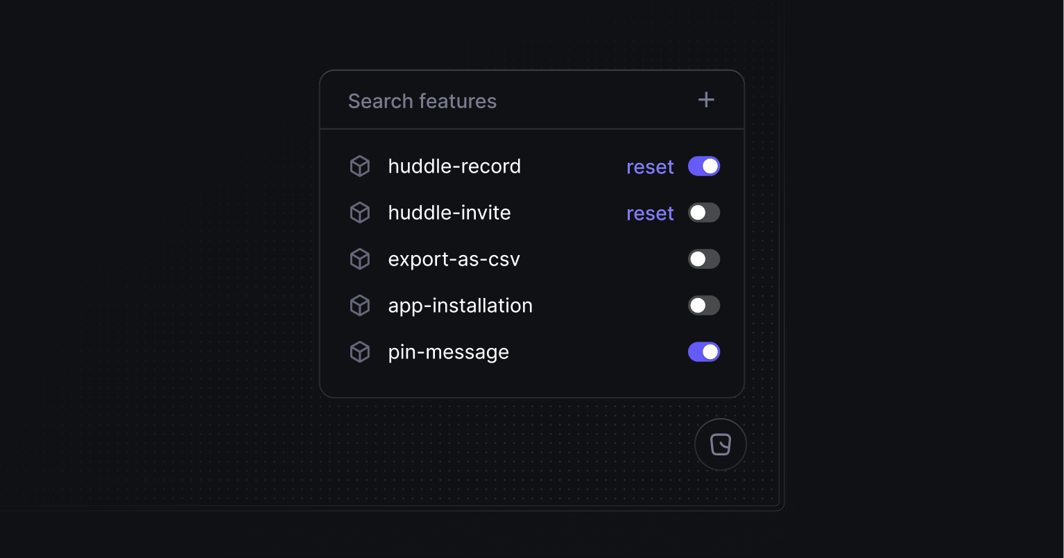 Bucket Toolbar