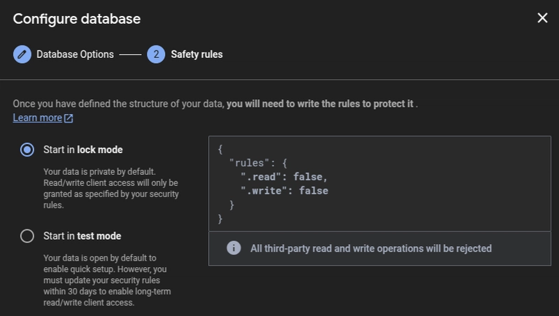 Exploring Firebase Database Security Rules