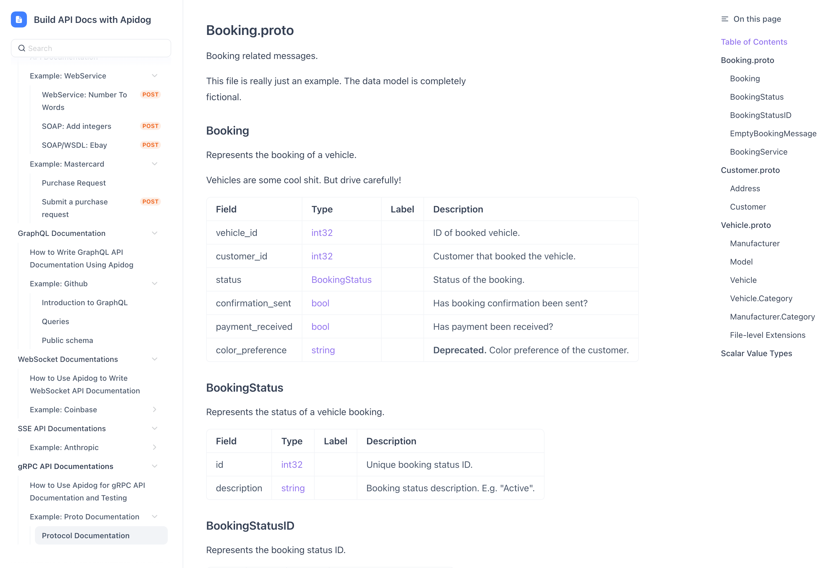 Protocol Documentation