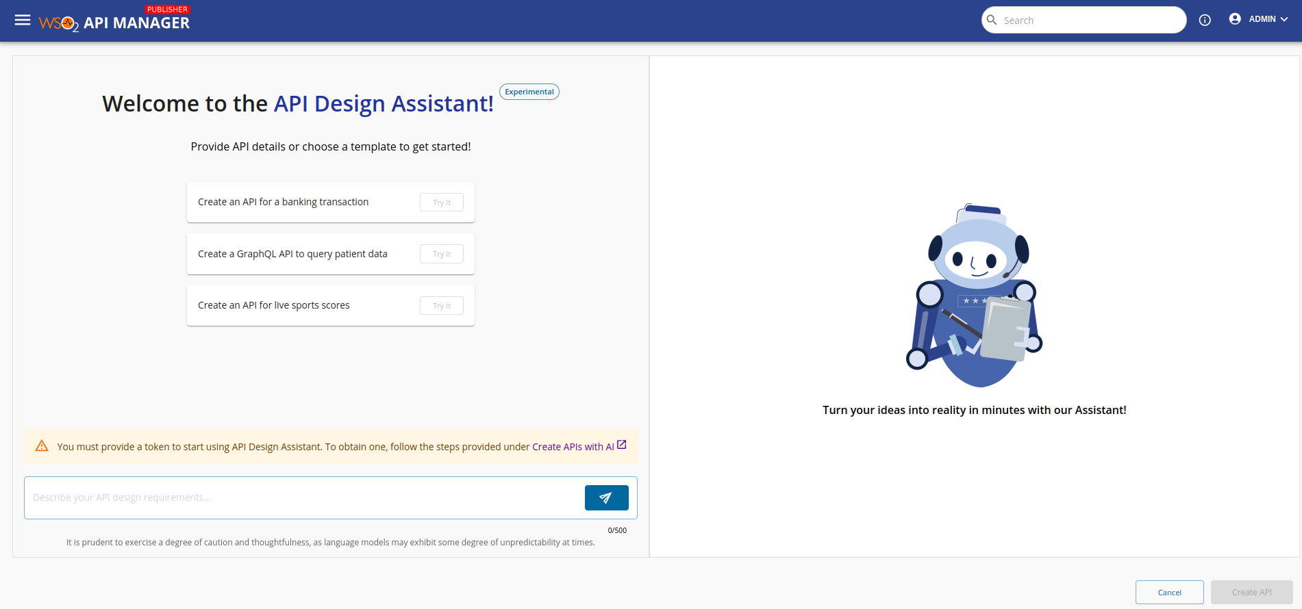 WSO2 API Design Assistant