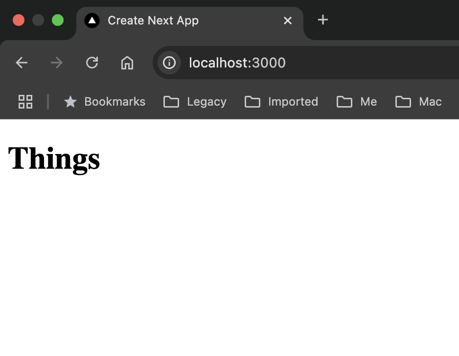 Things
