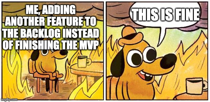this is fine dog